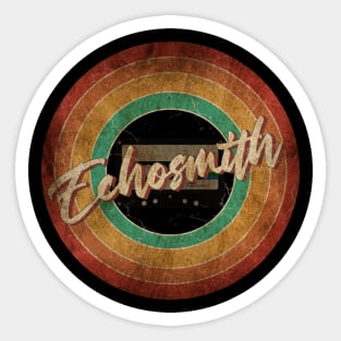 Echosmith Vintage Circle Art Sticker